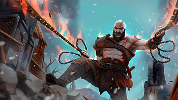 Kratos Artwork New, kratos, artwork, digital-art, artstation, god-of-war HD wallpaper