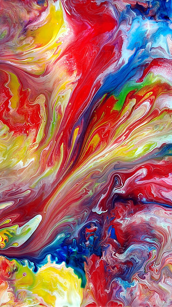 Abstract, Painting Aesthetic HD phone wallpaper