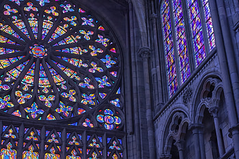 Architecture, Miscellanea, Miscellaneous, Window, Cathedral, Stained Glass HD wallpaper
