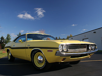 Cars, Side View, Dodge, Challenger HD wallpaper