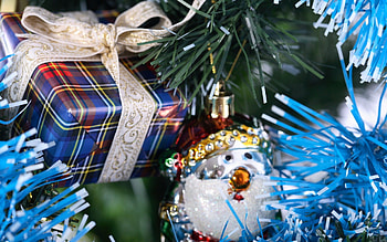 Christmas Gift, decoration, parcel, glitter, xmas HD wallpaper