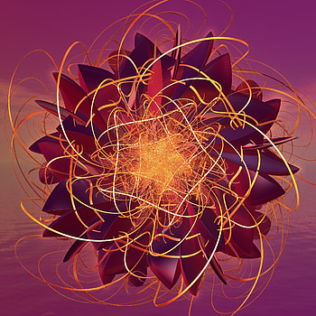 Abstract, Flower, Fractal, Confused, Intricate, Digital HD phone wallpaper
