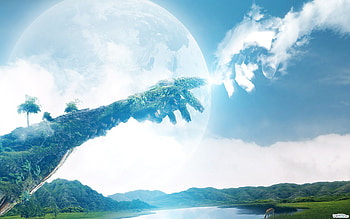 Landscape, Fantasy, Art HD wallpaper