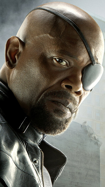 Samuel L. Jackson, Avengers: Age of Ultron, Marvel superhero, Blockbuster film HD phone wallpaper