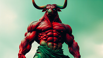 Majestic Minotaur: Stunning Ultra, minotaur, mythical creature, muscle, bull, fantasy HD wallpaper