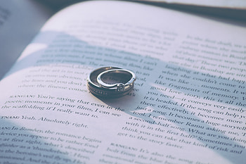 Love, Rings, Couple, Pair, Wedding Rings, Book HD wallpaper
