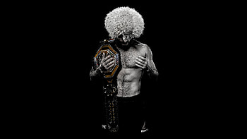 UFC MMA Champion — Black, Sports HD wallpaper