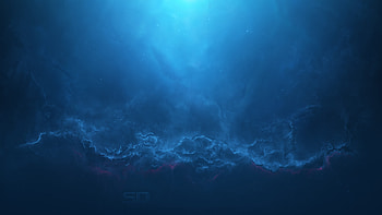 Nebula Atlantis , nebula, digital-universe, space, deviantart HD wallpaper