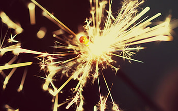 Glare, Sparkler HD wallpaper