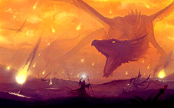 Stunning dragons, Impressive visuals, Captivating artwork, Fantasy creatures HD wallpaper