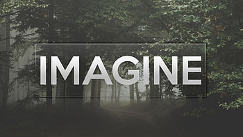 Imagine, imagine, typography HD wallpaper