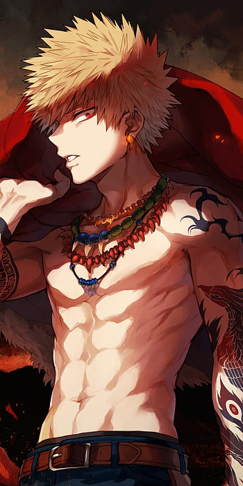 Katsuki Bakugo, Katsuki Bakugou, Anime, My Hero Academia HD phone wallpaper