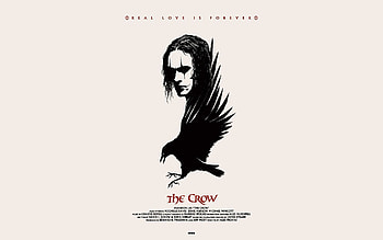 Living room home wall decoration fabric poster The Crow The Crow Brandon movies fan art EX149 HD wallpaper