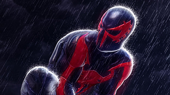 Marvel Spiderman 2099, spiderman-2099, spiderman, superheroes, artwork, digital-art HD wallpaper