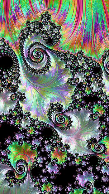 Trippy Psychedelic Fractal, trippy, psychedelic, Abstract, fractal HD phone wallpaper