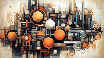 Abstract Shapes Fusion, Abstract, shapes HD wallpaper