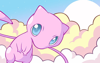 Blue Mew, Rare Pokmon variant, Legendary power, Striking color HD wallpaper