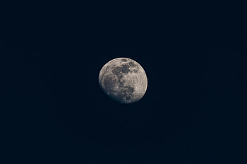 Sky, Universe, Night, Moon, Dark HD wallpaper