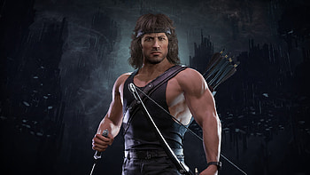 Mortal Kombat 11 (Rambo) HD wallpaper
