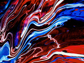 Abstract, Divorces, Multicolored, Motley, Paint, Liquid, Fluid Art HD wallpaper
