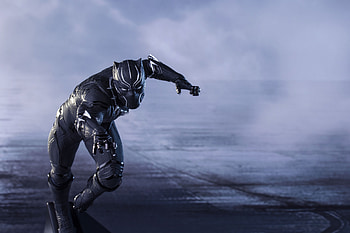 Super Hero Black Panther, black-panther, super-heroes, marvel HD wallpaper