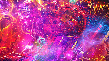 Neo Space Pattern Squares Abstract , abstract, artist, artwork, digital-art, deviantart HD wallpaper