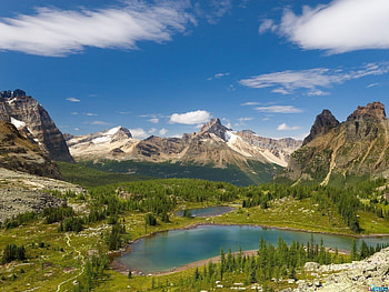 Landscape, Sky, Mountains HD wallpaper