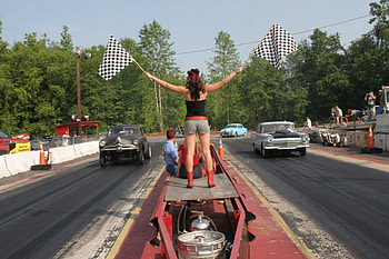 Drag Racer, racer, nhra, cowgirl, boots HD wallpaper
