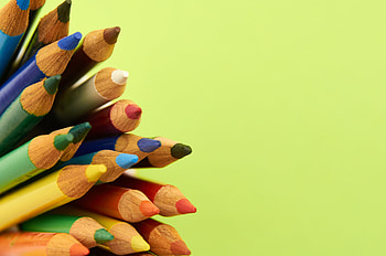 Macro, Miscellanea, Miscellaneous, Wood, Wooden, Multicolored, Motley, Pencils HD wallpaper