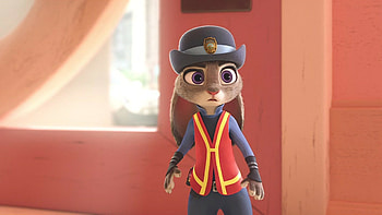 Judy Hopps in Zootopia, Animated world, Captivating HD wallpaper