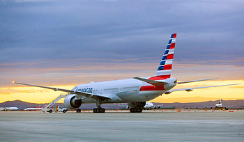 American Airlines Boeing 777-300ER, New livery, Aircraft , Brand update HD wallpaper