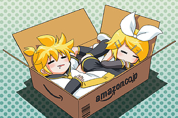 buy one get one , box, len, yello, rin, cute, sleepy HD wallpaper