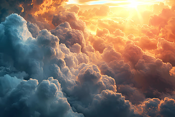 epic clouds, cloud, sky, AI Art HD wallpaper