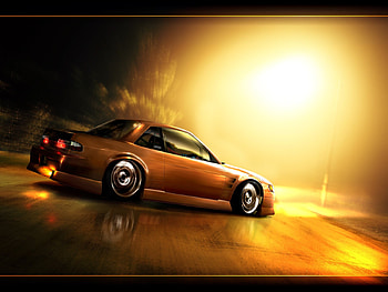 Drifitng Car Artwork, artwork, cars, drifting-car HD wallpaper
