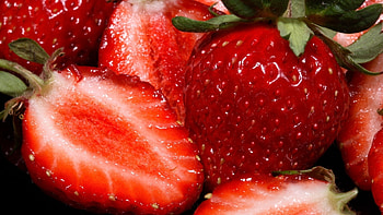 Fruits, Food, Strawberry HD wallpaper