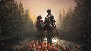 The Last Of Us Joel And Ellie, the-last-of-us-tv-series, the-last-of-us, tv-shows, artist, artwork, digital-art, artstation HD wallpaper