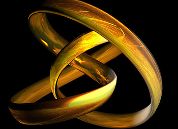 Abstract, Gold, Lines, Plexus HD wallpaper