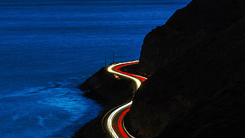 Timelapse Road, time-lapse, road, graphy HD wallpaper