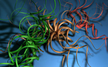 Abstract, Background, Lines, Surface, Plexus, Figurines, Figures HD wallpaper