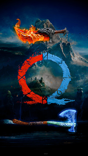 God of War, God_of_war_4, atmosphere, Kratos, horizon, PS5, Video_games, Atreus, God_of_war, Ragnarok, Playstation HD phone wallpaper