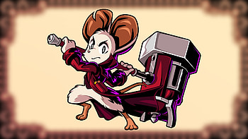 Minna the Hollower — Video Game : Hammerbound Heroine, Mouse, Cartoon, Warrior HD wallpaper