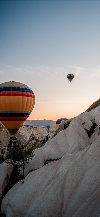 Balloon amidst nature, XS Max , Serene heights, Sky wonder HD phone wallpaper