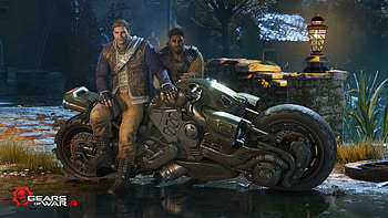 JD and Delmont Walker, Gears of War HD wallpaper