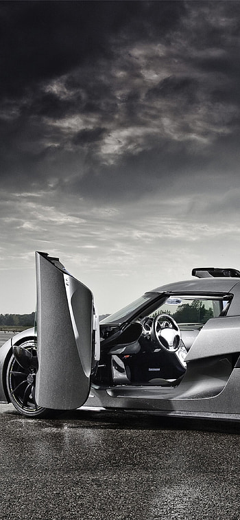 Open Doors, Koenigsegg CCXR HD phone wallpaper