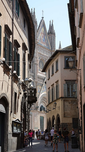 Orvieto, Travels, Italy HD phone wallpaper