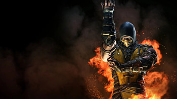Scorpion, MK9, Dynamic , Exciting battles HD wallpaper