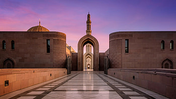 Oman travels, Faithful mosque, Sultan Qaboos Grand Mosque HD wallpaper