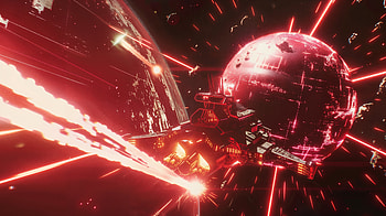 Galactic Conflict: Space Battle Royale, Sci Fi, spaceship, Spaceship Battle, space, laser HD wallpaper