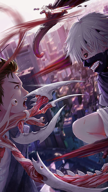Ken Kaneki, Anime, crossover HD phone wallpaper