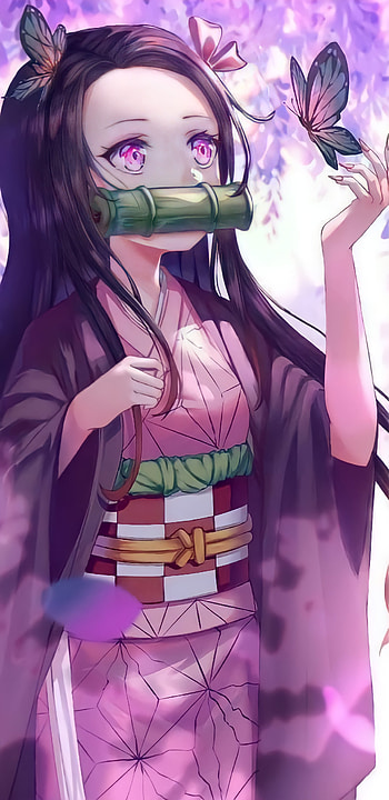Nezuko, personagem, anime HD phone wallpaper